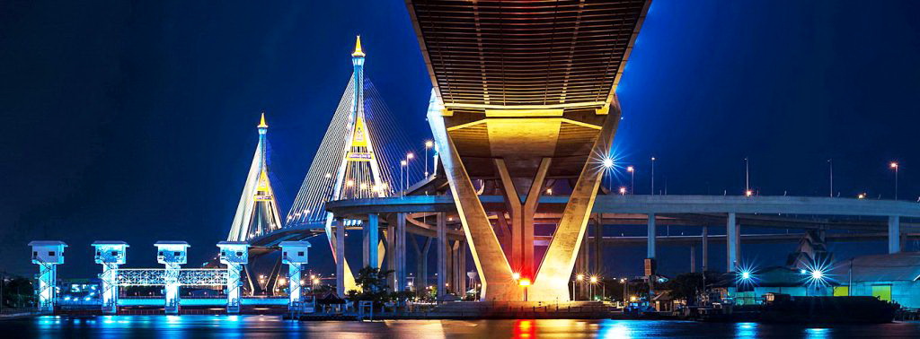 Kanchanapisek Bridge Bangkok - Thailand