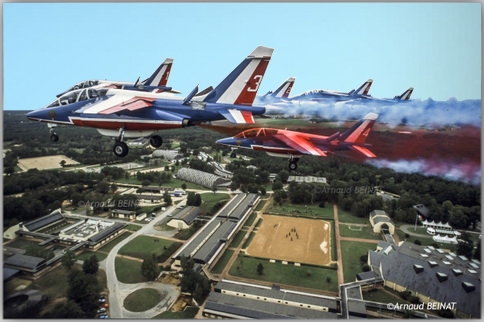 Twinning &quot;Cadre Noir de Saumur&quot; and &quot;Patrouille de France&quot; - October 1999